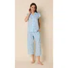 The Cat's Pajamas Luxe Pima Capri Set