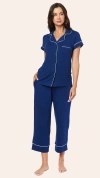 The Cat's Pajamas Pima Knit Capri Pajama Set