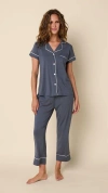 The Cat's Pajamas Pima Knit Capri Pajama Set