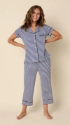 The Cat's Pajamas Pima Knit Capri Set