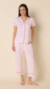 The Cat's Pajamas Pima Knit Capri Set
