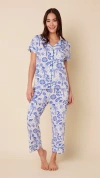 The Cat's Pajamas Pima Knit Capri Set