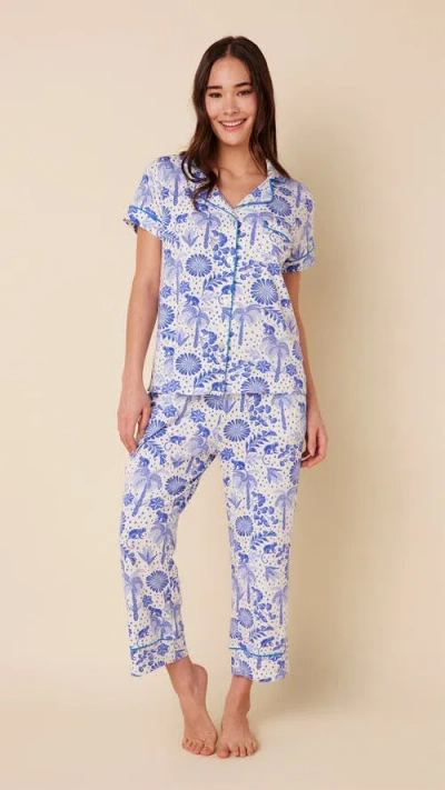 The Cat's Pajamas Pima Knit Capri Set
