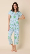 The Cat's Pajamas Pima Knit Capri Set