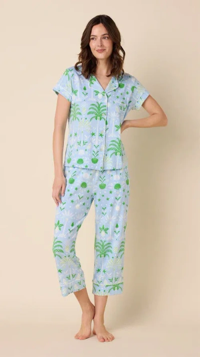 The Cat's Pajamas Pima Knit Capri Set