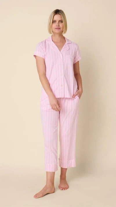 The Cat's Pajamas Pima Knit Capri Set