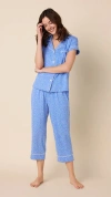 The Cat's Pajamas Pima Knit Capri Set