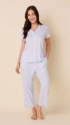 The Cat's Pajamas Pima Knit Capri Set