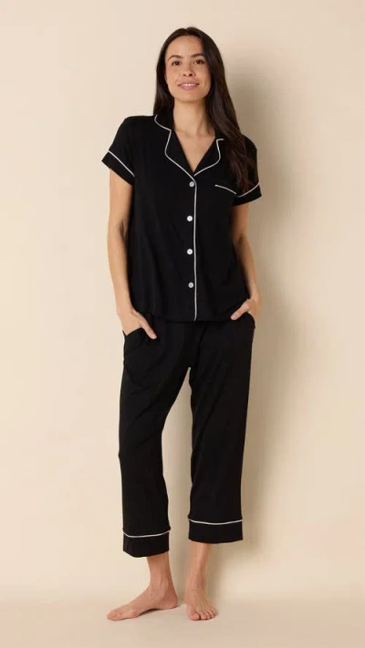The Cat's Pajamas Pima Knit Capri Set