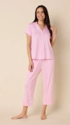 The Cat's Pajamas Pima Knit Capri Set