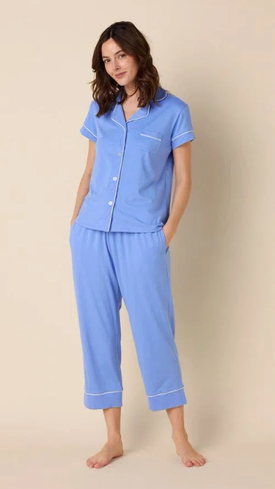 The Cat's Pajamas Pima Knit Capri Set