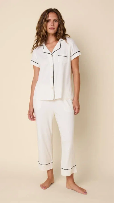 The Cat's Pajamas Pima Knit Capri Set