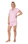 The Cat's Pajamas Pima Knit Short Set