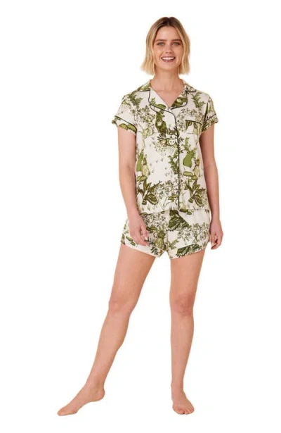 The Cat's Pajamas Pima Knit Short Set