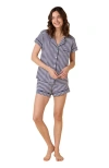 The Cat's Pajamas Pima Knit Short Set