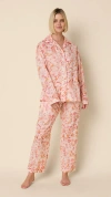 The Cat's Pajamas Voile Pajama Set In Pink