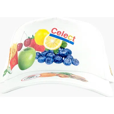 The Celect Faux Food Mid Profile Cap In White