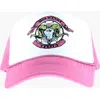 The Celect Hold Fast Trucker Cap In Pink