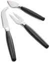 The Cellar 3-pc. Wood & Metal Cheese Serving Set, Exclusively At Macy's In No Color
