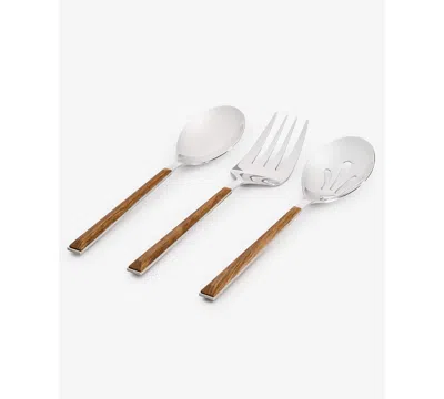 The Cellar 3-piece Flatware Set, Macy's Exclusive In Brown