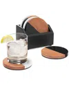 The Cellar 6-pc. Coasters & Holder Set, Exclusively At Macy's In No Color