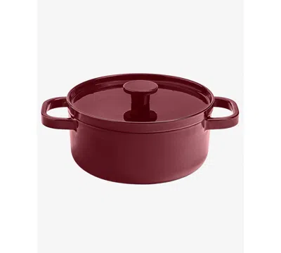 The Cellar Â Enameled Cast Iron 2.5-quart Dutch Oven, Macy's Exclusive In Bordeaux