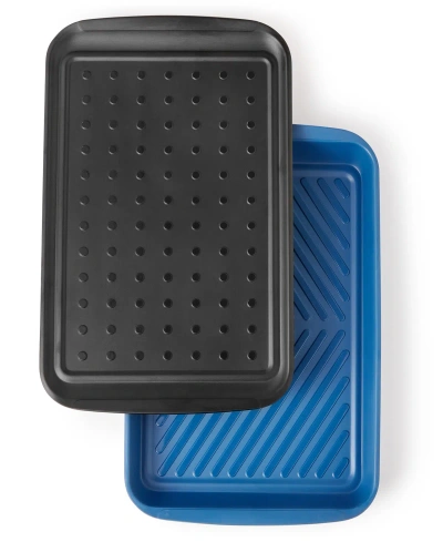 The Cellar Melamine Prep & Serve Tray Blue, Created For Macy's In No Color