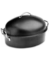 The Cellar Carbon Steel Nonstick 16" Turkey Roaster, Macy's Exclusive In Black
