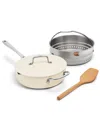 The Cellar Ceramic Nonstick Complete Pan, Exclusively At Macy's In Ivory