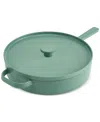 The Cellar Enameled Cast Iron 3.5-qt Braiser, Exclusively At Macy's In Green