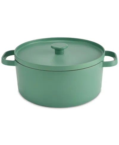 The Cellar Enameled Cast Iron 6-qt. Dutch Oven, Exclusively At Macy's In Green