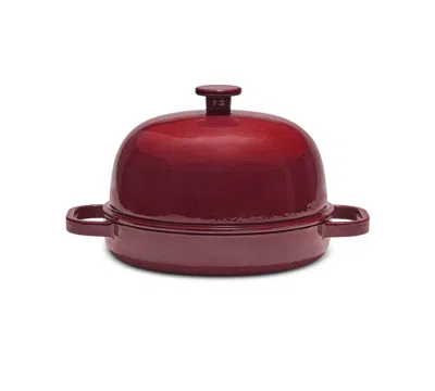 The Cellar Enameled Cast Iron 9.84" Bread Oven, Macy's Exclusive In Red