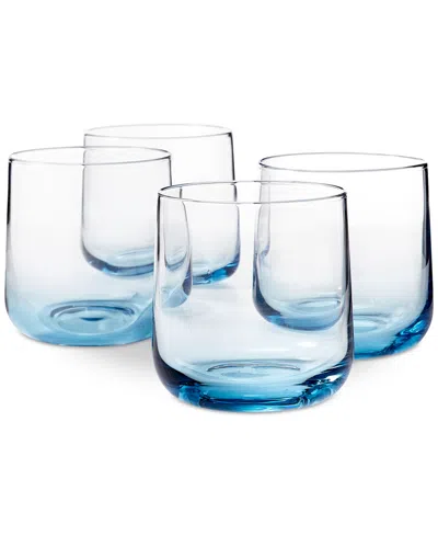 The Cellar Gil Collection 12.51-oz. Ombre Double Old Fashioned Glasses, Set Of 4, Exclusively At Macy's In No Color