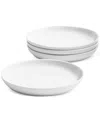 The Cellar James Appetizer Plates, Set Of 4, Exclusively At Macy's In White