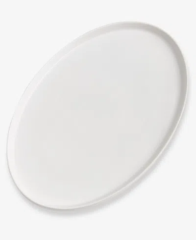 The Cellar Morgan 16" Stackable Ceramic Platter, Macy's Exclusive In White