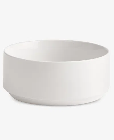 The Cellar Morgan Stackable Ceramic Cereal Bowl, Macy's Exclusive In White