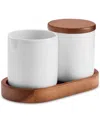 The Cellar Whiteware 4 Pc. Cream And Sugar Set, Exclusively At Macy's In White