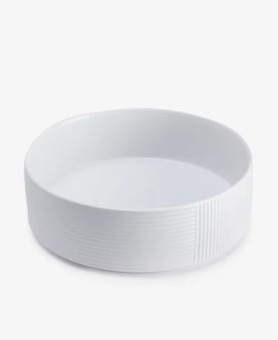 The Cellar Aaden Textured Serving Bowl, Exclusively At Macy's In White