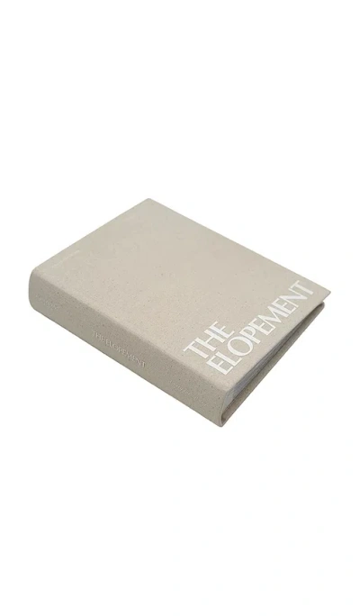 The Ceremony Club The Elopement Photo Album In Beige