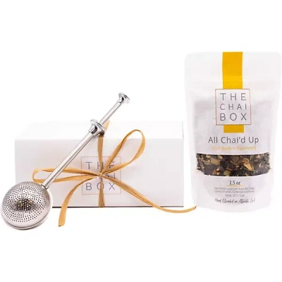 The Chai Box All Chai'd Up Gift Set In Neutral