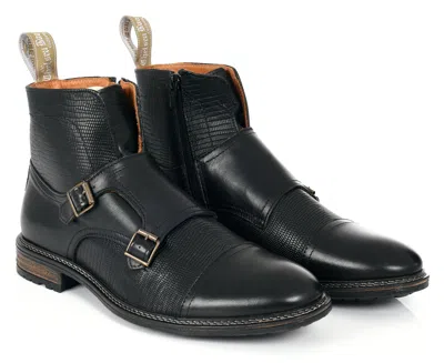 The Chelsea Boot Co Est. 1851 Men's Double Buckle - Black