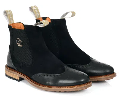 The Chelsea Boot Co Est. 1851 Men's Two Tone Brogue - Black