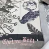 The Chelsea Boot Co Est. 1851 Women's Chelsea Eighteen Fifty One Victorian Silk Twill Scarf - Silver In Silver