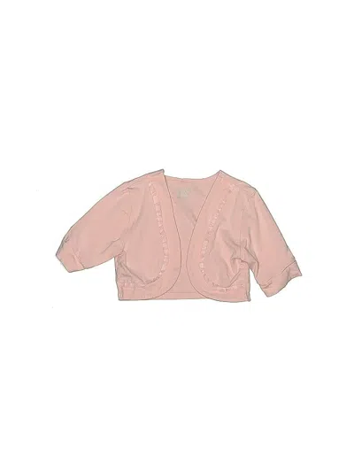 Pre-owned The Childrens Place Kids' 3/4 Sleeve Blouse In Pink