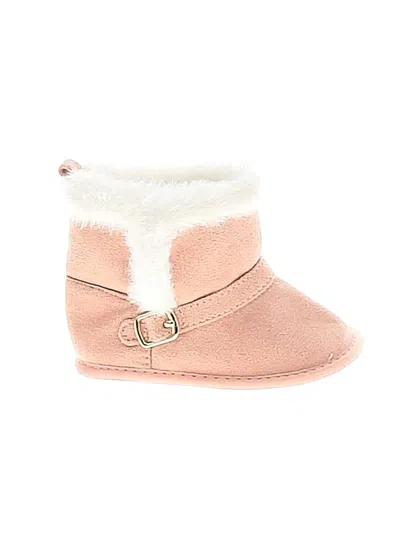 Pre-owned The Childrens Place Babies' Booties In Pink