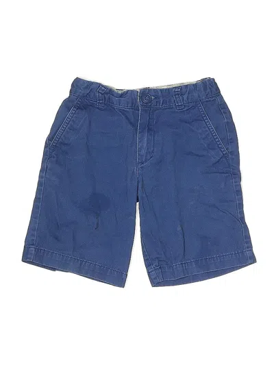 Pre-owned The Childrens Place Kids' Cargo Shorts In Blue