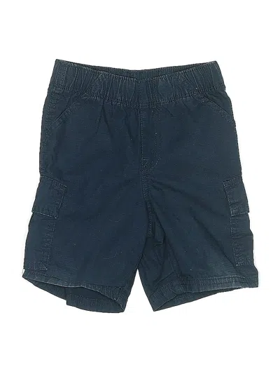 Pre-owned The Childrens Place Kids' Cargo Shorts In Blue