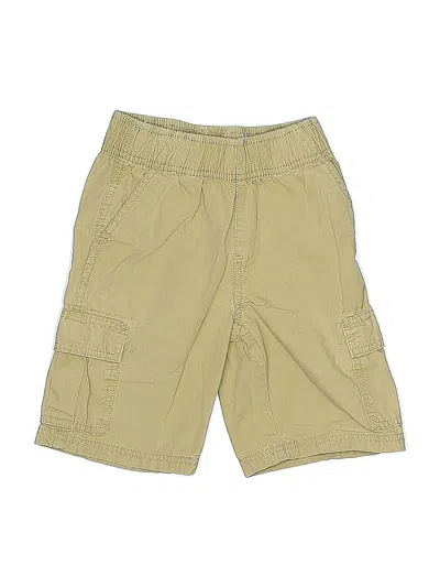 Pre-owned The Childrens Place Kids' Cargo Shorts In Brown