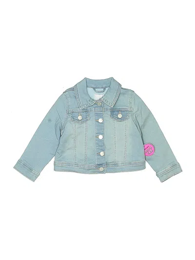 Pre-owned The Childrens Place Kids' Denim Jacket In Blue