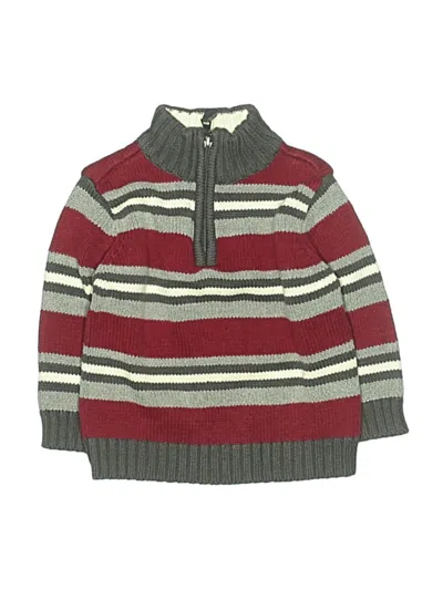 Pre-owned The Childrens Place Kids' Pullover Sweater In Red